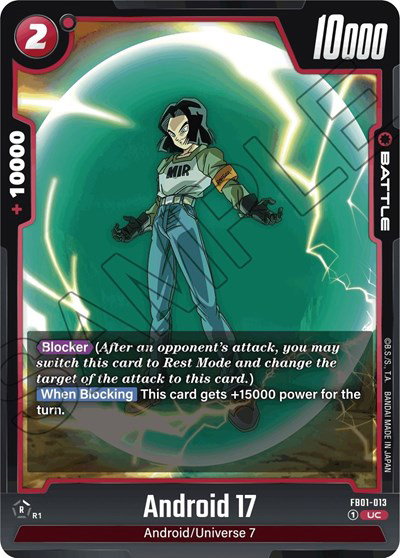 Android 17 - FB01-013 013