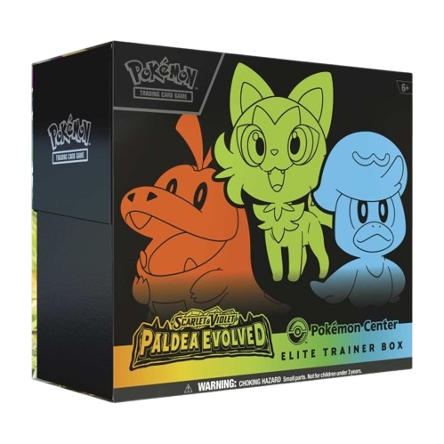 Paldea Evolved Pokemon Center Elite Trainer Box (Exclusive) Case 