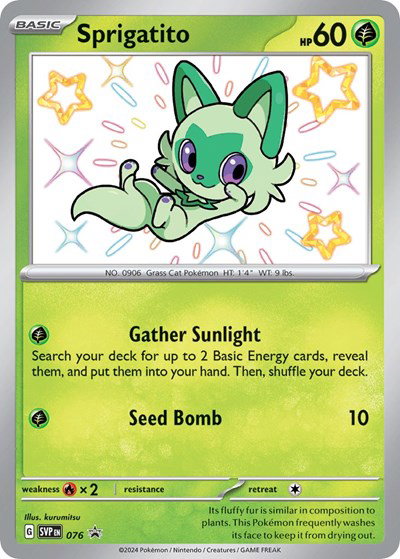 Sprigatito 076 — Scarlet & Violet Promo