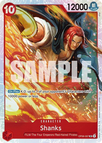 wings of the captain rare cards Vinsmoke Judge (OP06-062) It includes a mix of new and old themes One Piece Wings of the