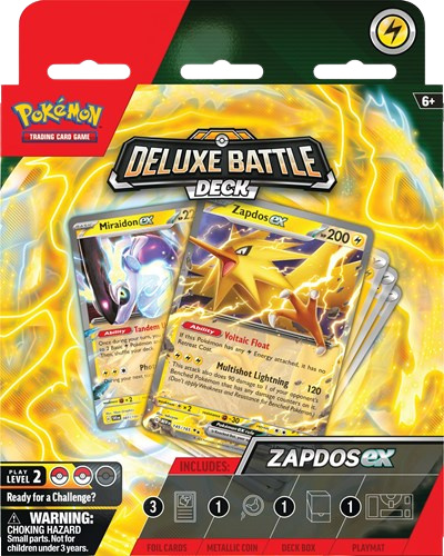 Deluxe Battle Deck [Zapdos ex] 