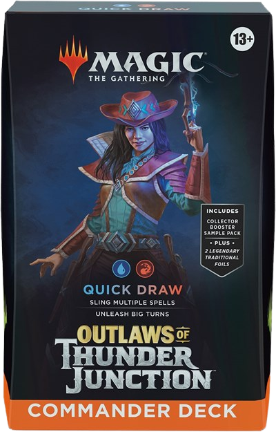 Outlaws of Thunder Junction Commander Deck - Quick Draw 