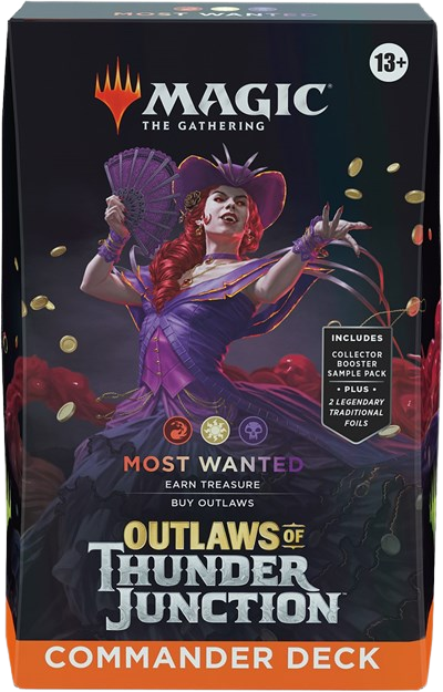 Outlaws of Thunder Junction Commander Deck - Most Wanted 