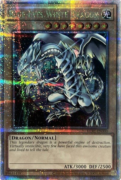 Blue-Eyes White Dragon (Quarter Century Secret Rare) 