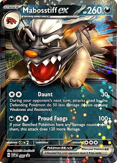 Mabosstiff ex 086 — Scarlet & Violet Promo