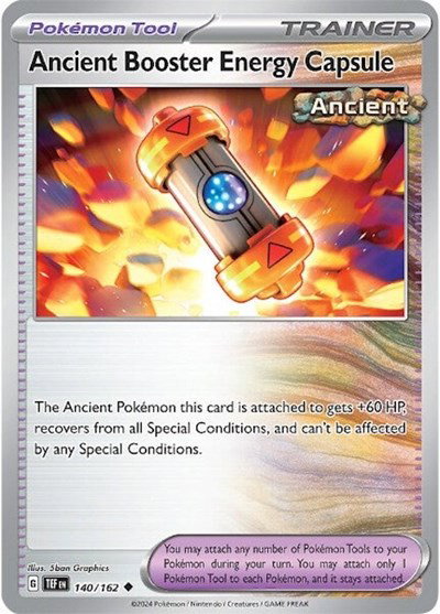 Ancient Booster Energy Capsule 140/162 — Temporal Forces