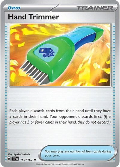 Hand Trimmer 150/162 — Temporal Forces