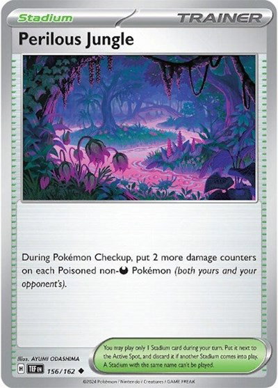 Perilous Jungle 156/162 — Temporal Forces