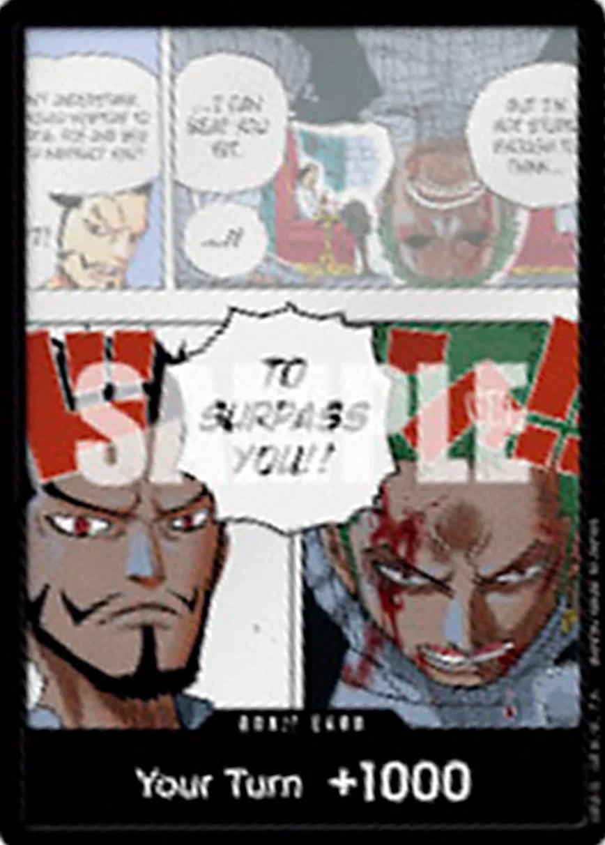 DON!! Card (Mihawk & Zoro)