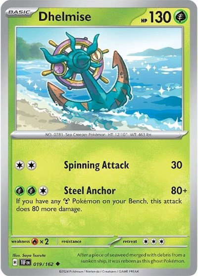 Dhelmise 019/162 — Temporal Forces