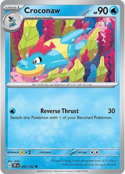 Croconaw 040/162 — Temporal Forces