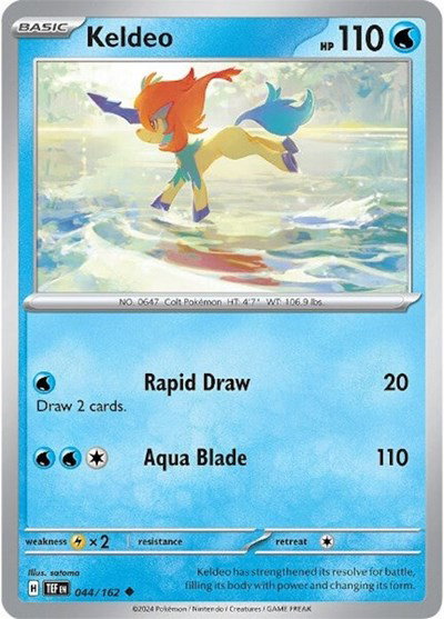 Keldeo 044/162 — Temporal Forces