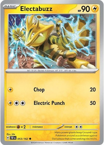 Electabuzz 053/162 — Temporal Forces