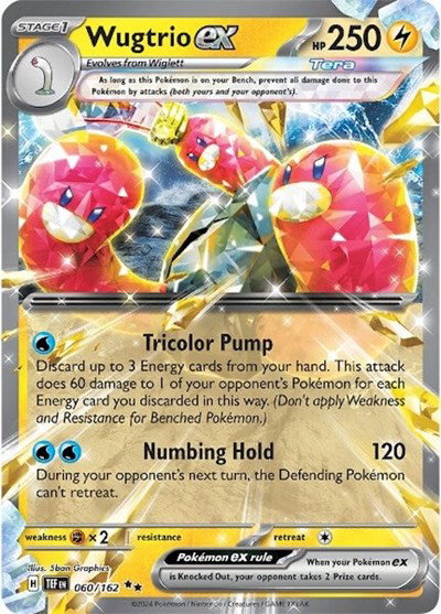 Wugtrio ex 060/162 — Temporal Forces