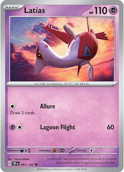 Latias 067/162 — Temporal Forces