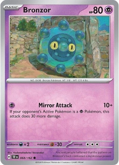 Bronzor 068/162 — Temporal Forces