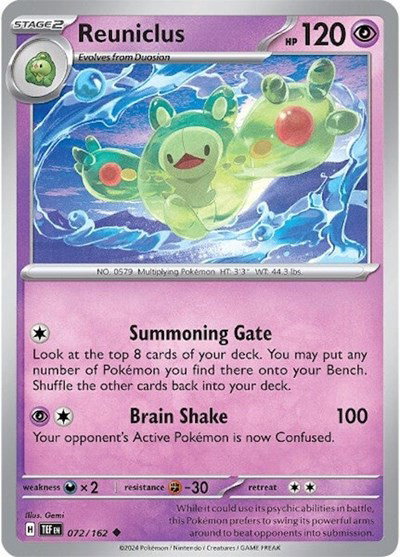 Reuniclus 072/162 — Temporal Forces