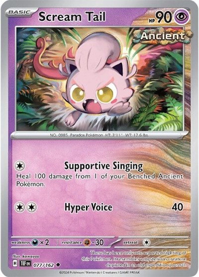 Scream Tail 077/162 — Temporal Forces