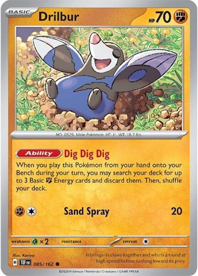 Drilbur 085/162 — Temporal Forces
