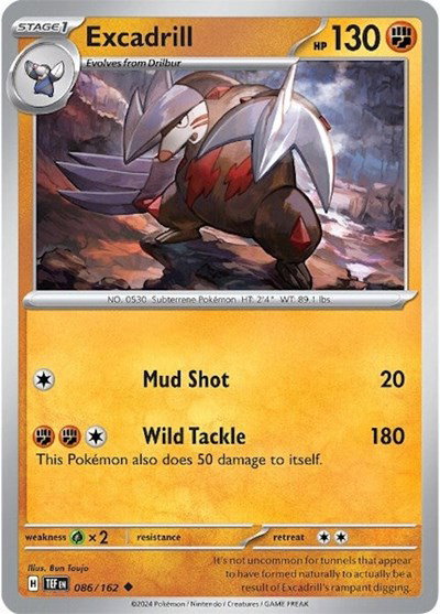 Excadrill 086/162 — Temporal Forces