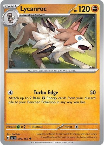 Lycanroc 090/162 — Temporal Forces