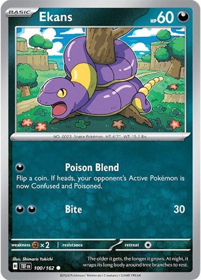 Ekans 100/162 — Temporal Forces