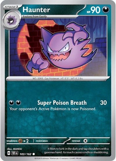 Haunter 103/162 — Temporal Forces