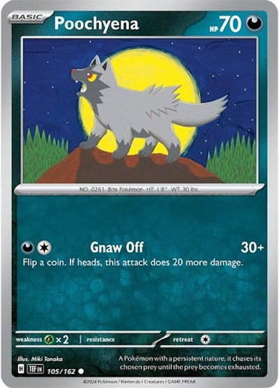 Poochyena 105/162 — Temporal Forces