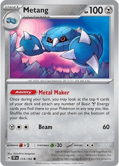 Metang 114/162 — Temporal Forces