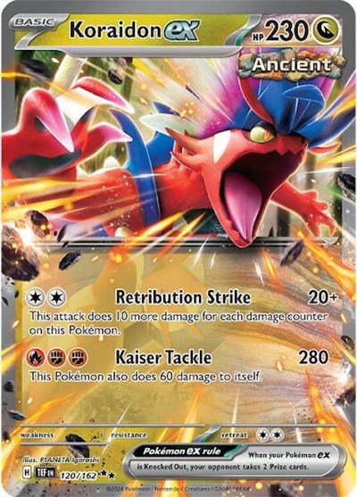 Koraidon ex 120/162 — Temporal Forces