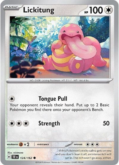 Lickitung 124/162 — Temporal Forces