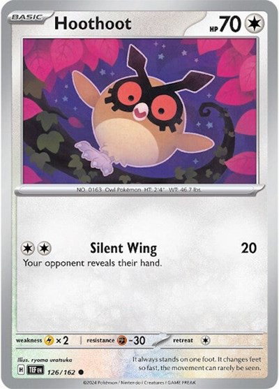 Hoothoot 126/162 — Temporal Forces