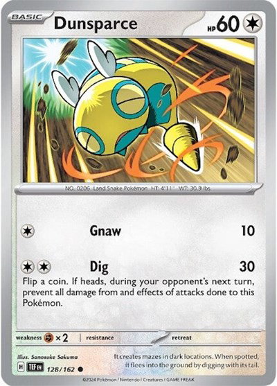 Dunsparce 128/162 — Temporal Forces