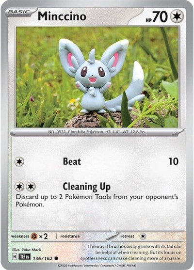 Minccino 136/162 — Temporal Forces