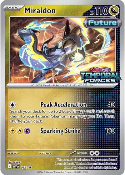 Miraidon (Prerelease) 092 — Scarlet & Violet Promo