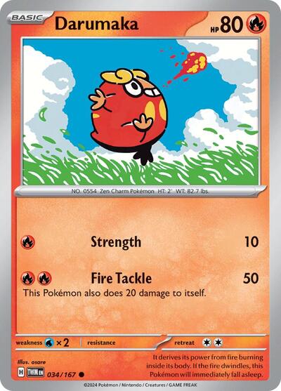 Darumaka 034/167 — Twilight Masquerade