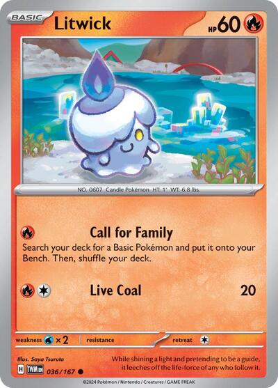 Litwick 036/167 — Twilight Masquerade