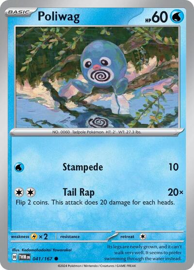 Poliwag 041/167 — Twilight Masquerade