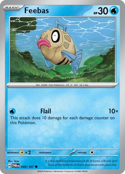 Feebas 049/167 — Twilight Masquerade