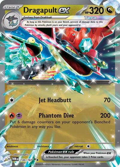 Dragapult ex 130/167 — Twilight Masquerade