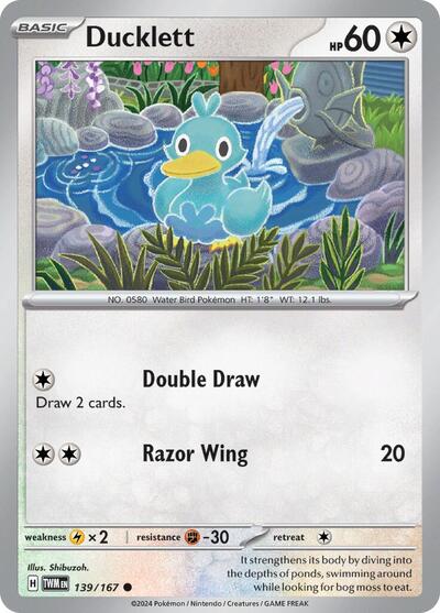 Ducklett 139/167 — Twilight Masquerade