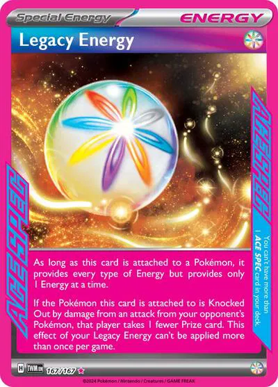 Legacy Energy - 167/167 - Twilight Masquerade Pokemon - Collectr Legacy Energy - 167/167 - Twilight Masquerade Pokemon - Collectr