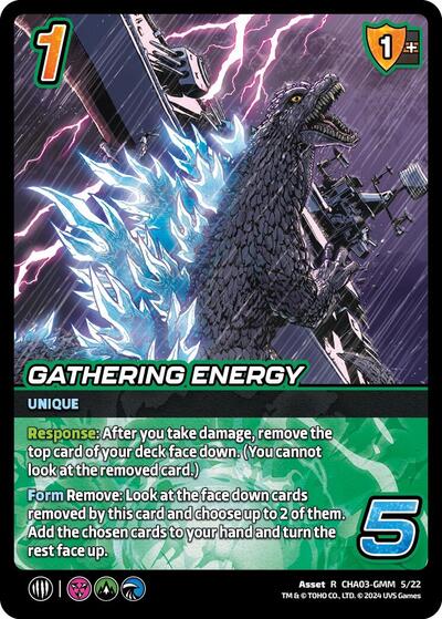 Challenger Series: Godzilla - UniVersus Card List and Prices