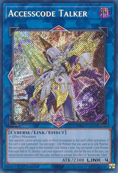 Accesscode Talker (Secret Rare) - RA02-EN044 - 25th Anniversary Rarity  Collection II YuGiOh - Collectr