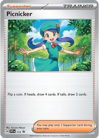 Picnicker 114 — Scarlet & Violet Promo