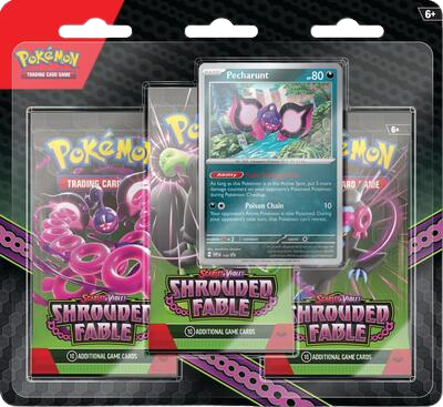 Shrouded Fable 3 Pack Blister [Pecharunt]