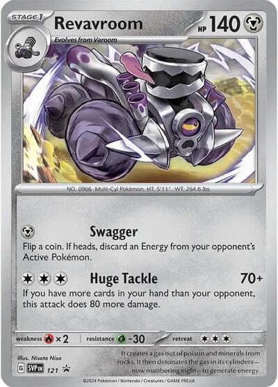 Revavroom 121 — Scarlet & Violet Promo