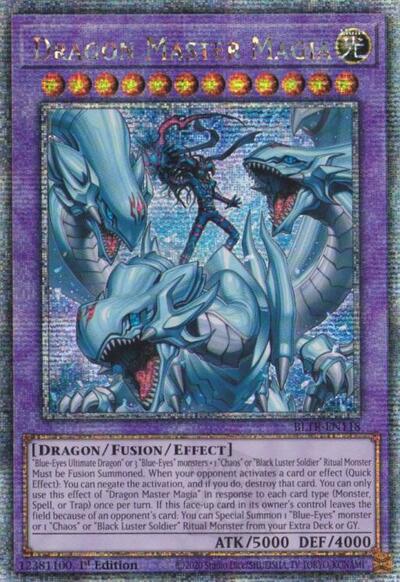 Dragon Master Magia (Quarter Century Secret Rare) 
