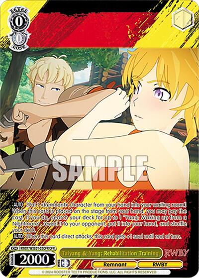 RWBY Premium Booster - Weiss Schwarz Card List and Prices