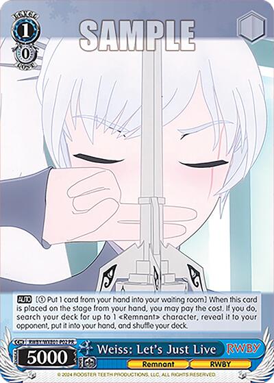 RWBY Premium Booster - Weiss Schwarz Card List and Prices
